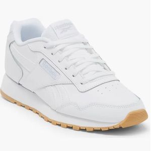 Reebok White and Tan Athletic Shoes